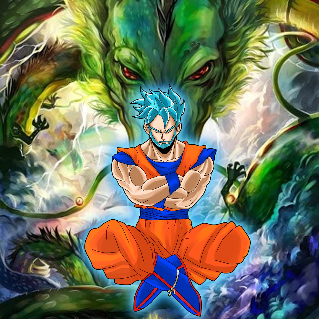 Portrait Personnalisé Dragon Ball Z