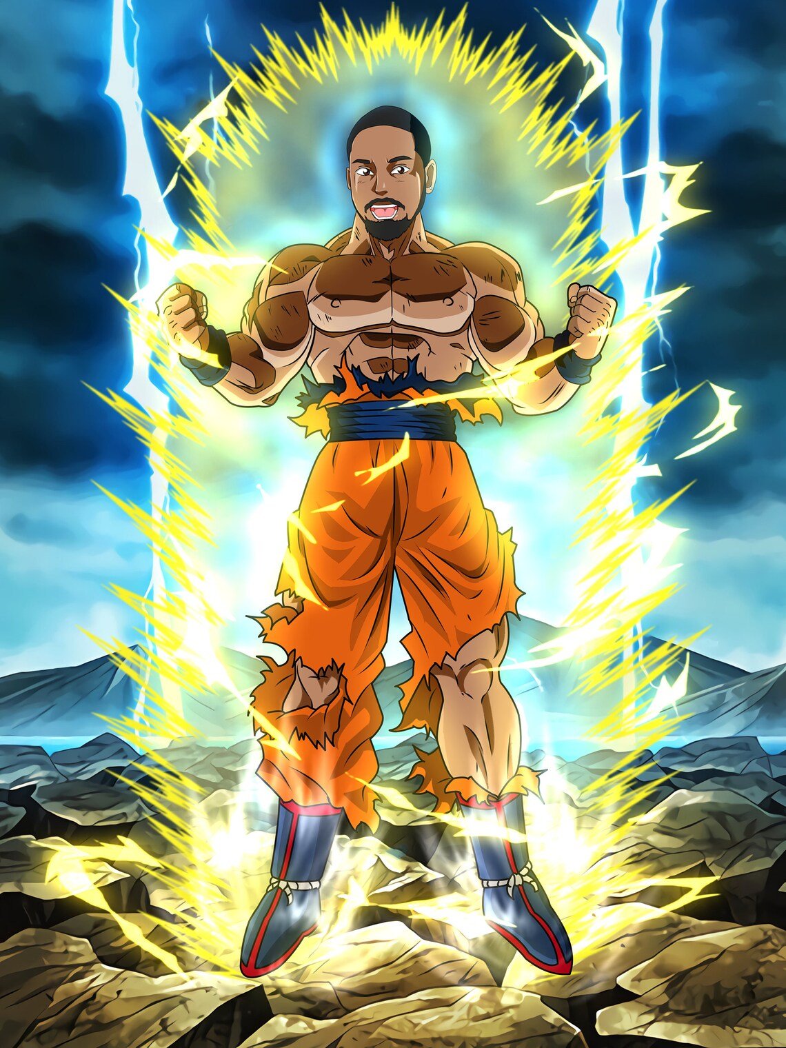 Portrait Personnalisé Dragon Ball Z - Cartoonova