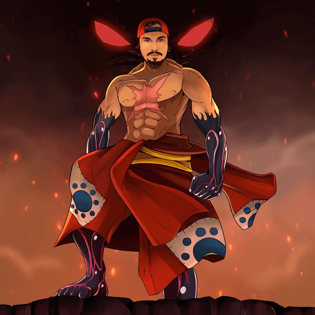 Portrait Personnalisé One Piece - Cartoonova